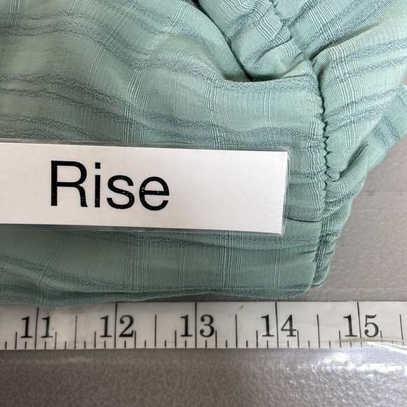 Hyfve Jumpsuit Women's Large Green Long Sleeve V-Neck - Picture 15 of 16